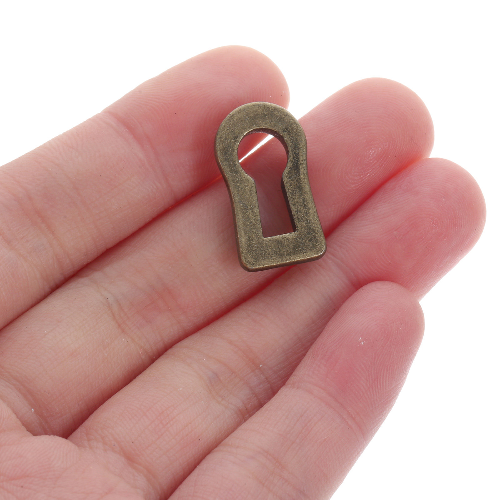 Furniture Hardware Manufacturer - 12Pcs 타원형 아연 합금 키홀 에스커션
