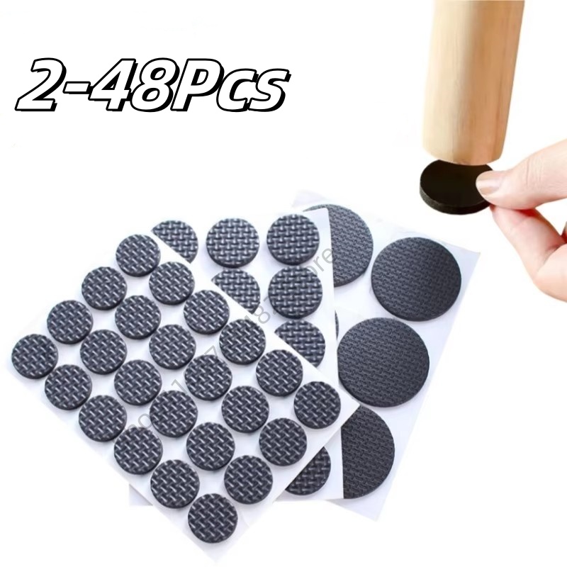 Furniture Hardware Feet - 2-48개 자가 접착식 검정색 가구 다리