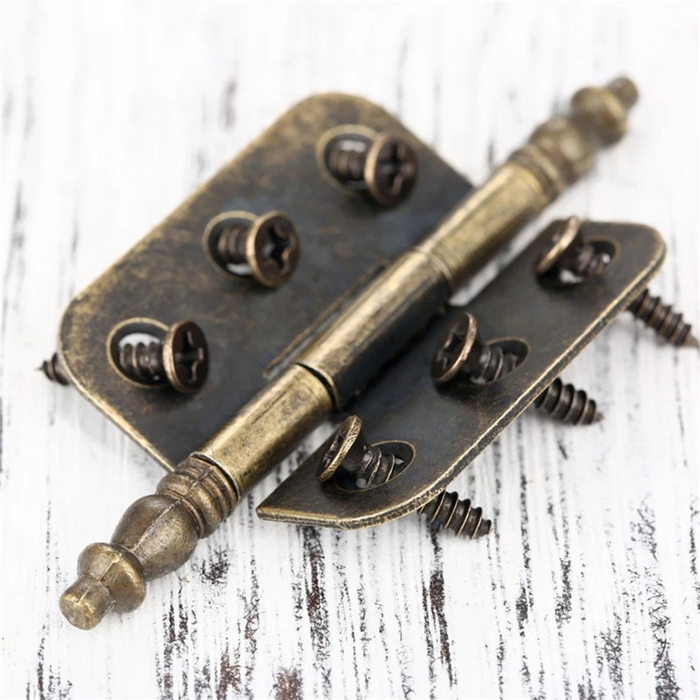 Furniture Hardware Repair - 경첩 수리 플레이트 골동품 청동 크라운