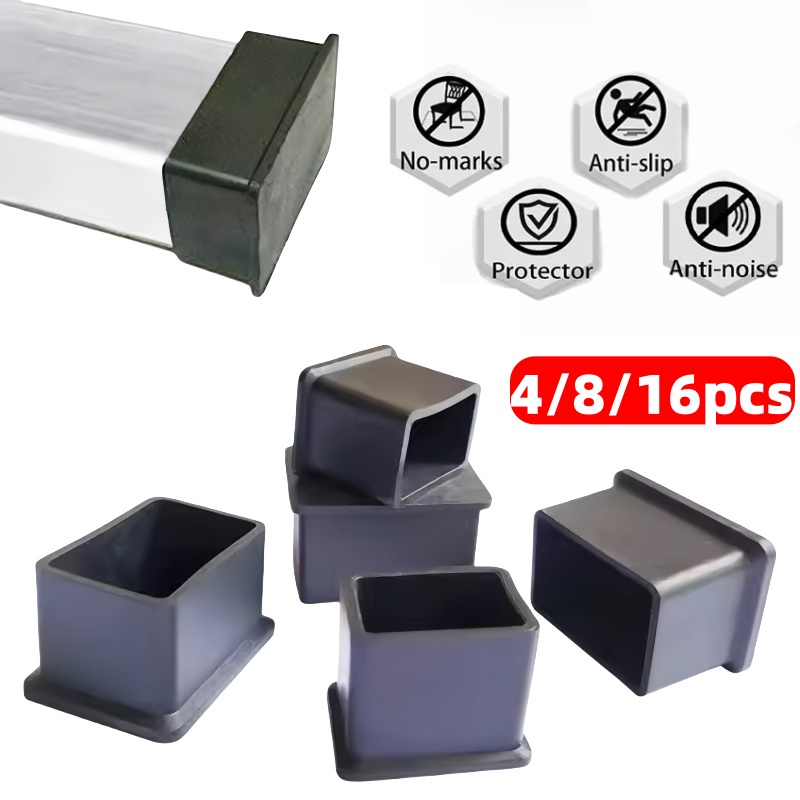 Furniture Hardware Feet - 4/8/16개 PVC 의자 다리 캡 가구