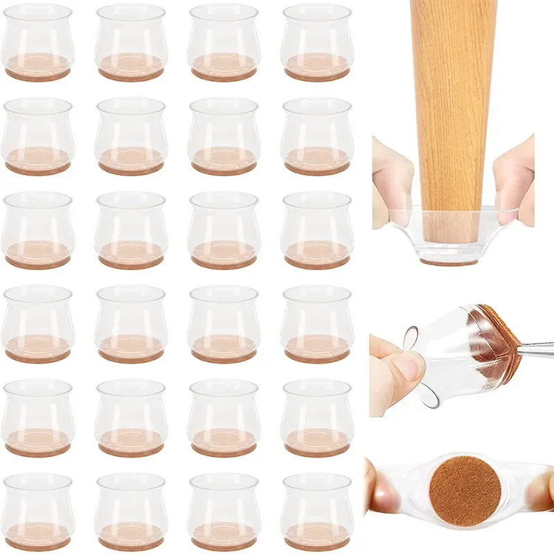 Furniture Hardware Feet - 4/16pcs 의자 다리 모자 고무 피트