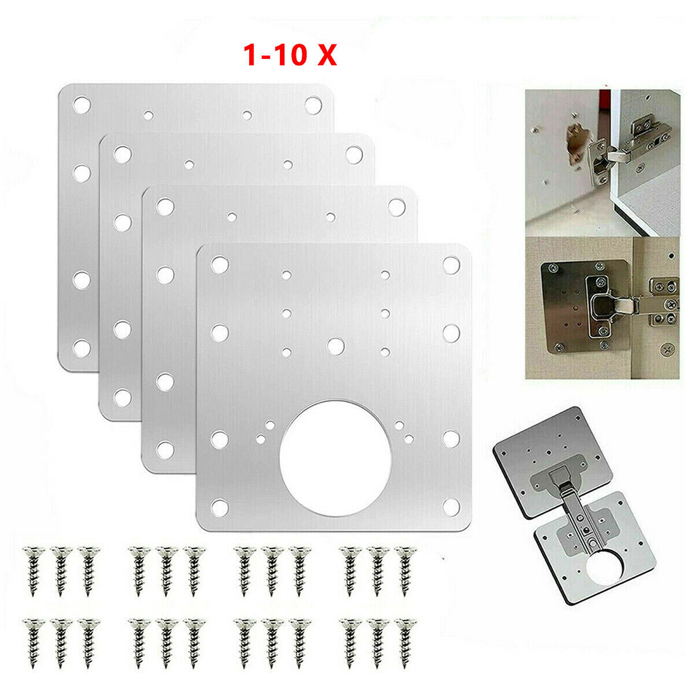 Furniture Hardware Repair - 2/4/10 Pcs 도어 힌지 스테인레스 스틸