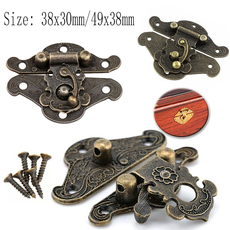 Furniture Hardware Decorative - 5/10개 빈티지 금속 하드웨어 가구 나무