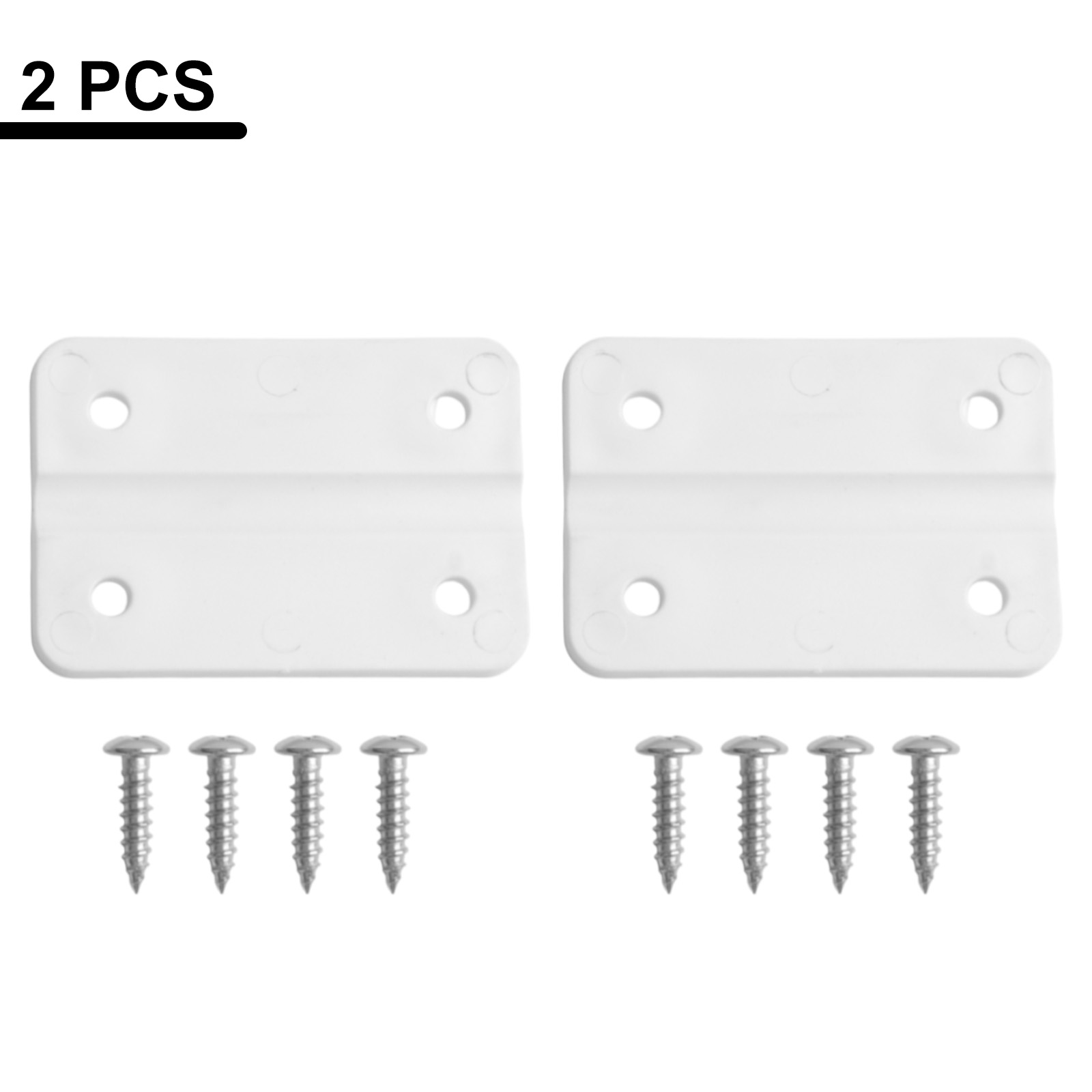 Furniture Hardware Replacement - 2pcs 플라스틱 힌지 교체용 스테인레스 나사