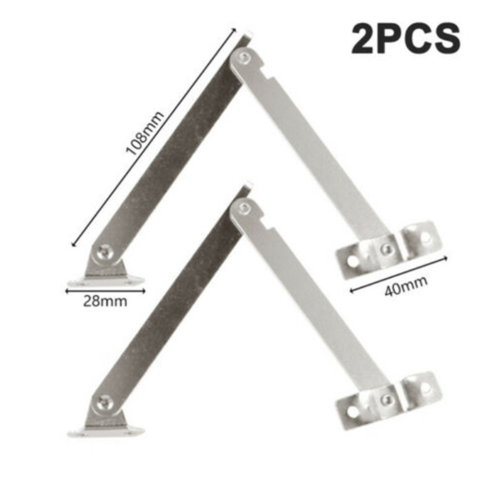 Furniture Hardware Antique - 2개 금속 뚜껑 지지 힌지, 상자