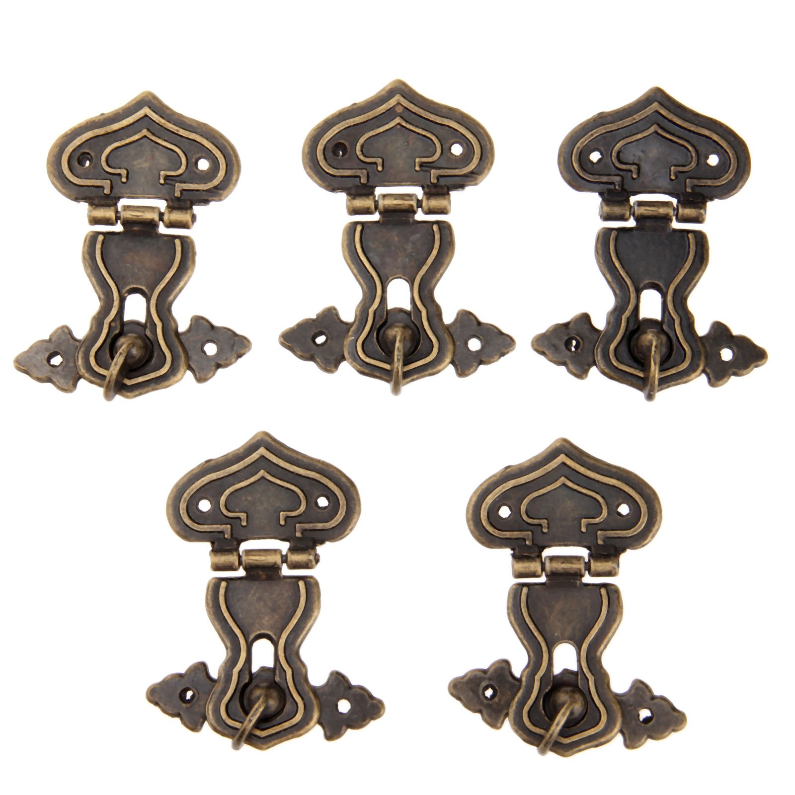 Furniture Hardware Decorative - 골동품 금속 자물쇠 장식 걸쇠 후크