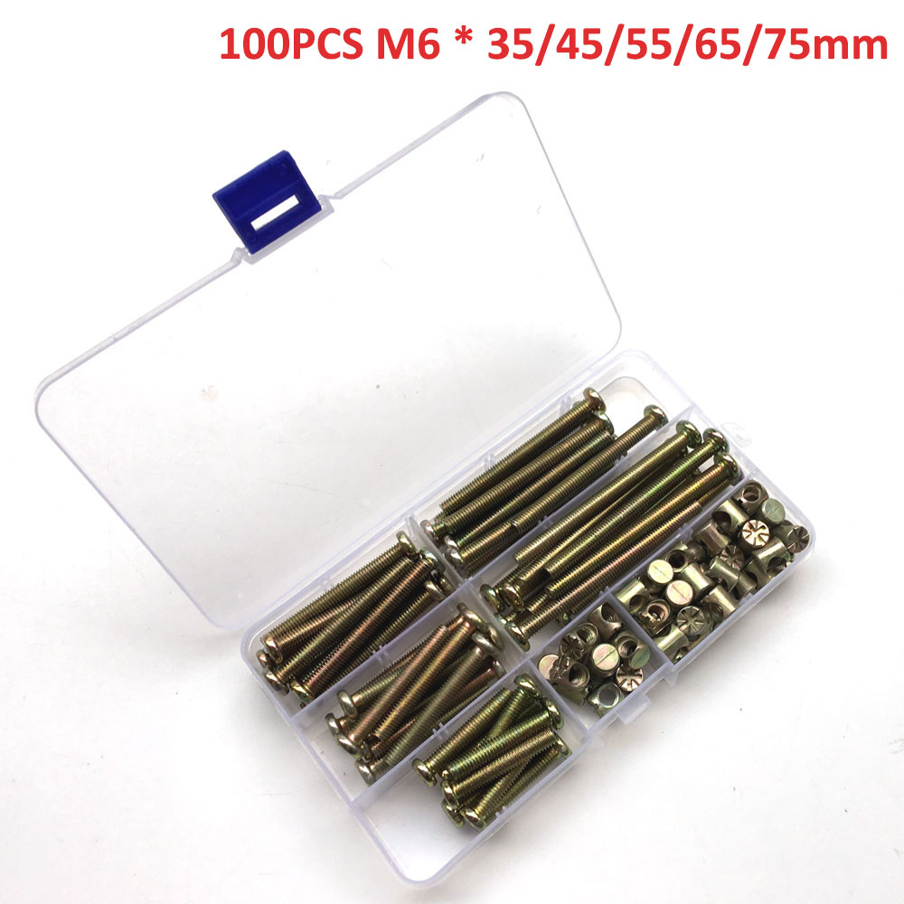 Furniture Hardware Barrel Nut - M6 배럴 도웰 너트 아연 도금