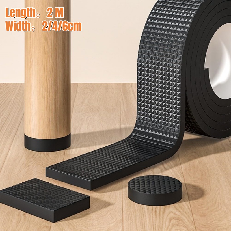 2M 의자 다리 보호대 롤 내마모성 무소음 테이블 발  - Furniture Hardware Feet 리뷰 및 가격