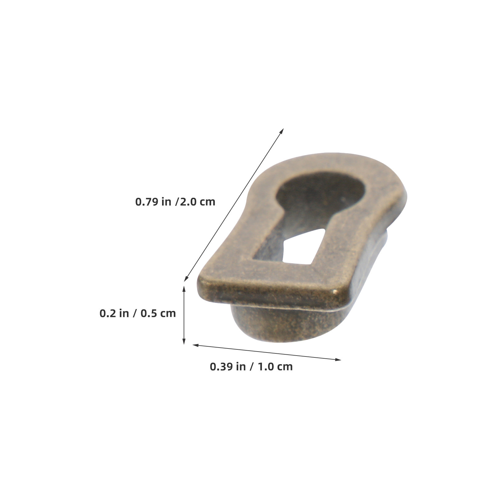 12Pcs 타원형 아연 합금 키홀 에스커션 플레이트 캐 - Furniture Hardware Manufacturer 리뷰 및 가격