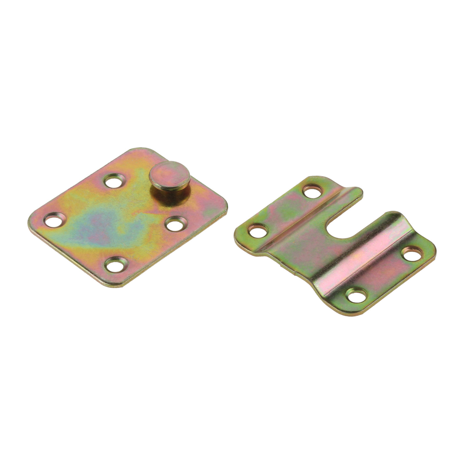 1 세트 금속 보이지 않는 경첩 후크 머리판 디스플레이 - Furniture Interlocking Hardware 리뷰 및 가격