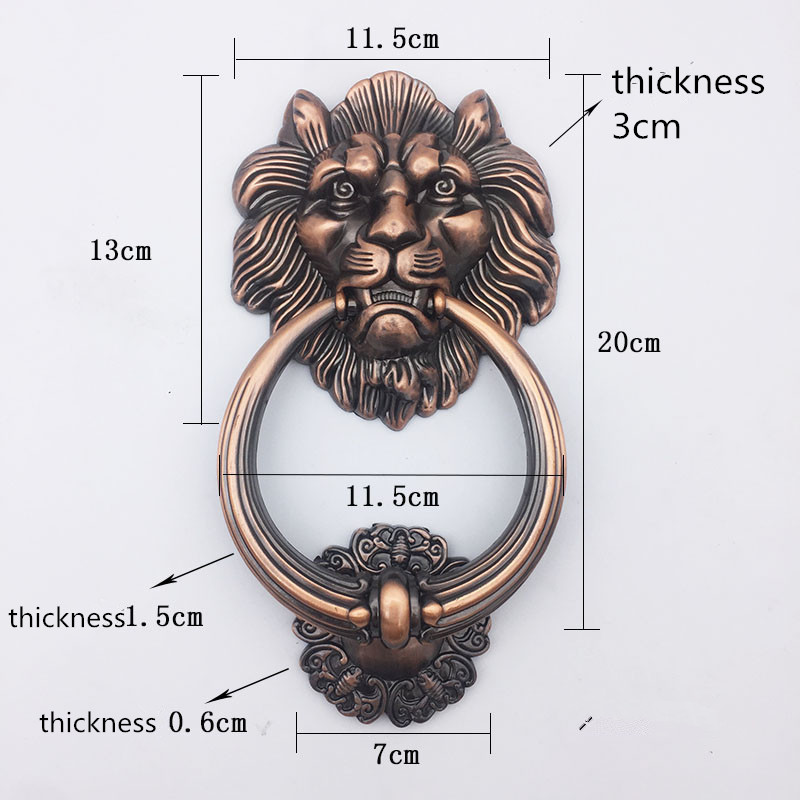 앤틱 청동 사자 머리 손잡이 문고리 나무 문 손잡이 레 - Furniture Hardware Decorative 리뷰 및 가격