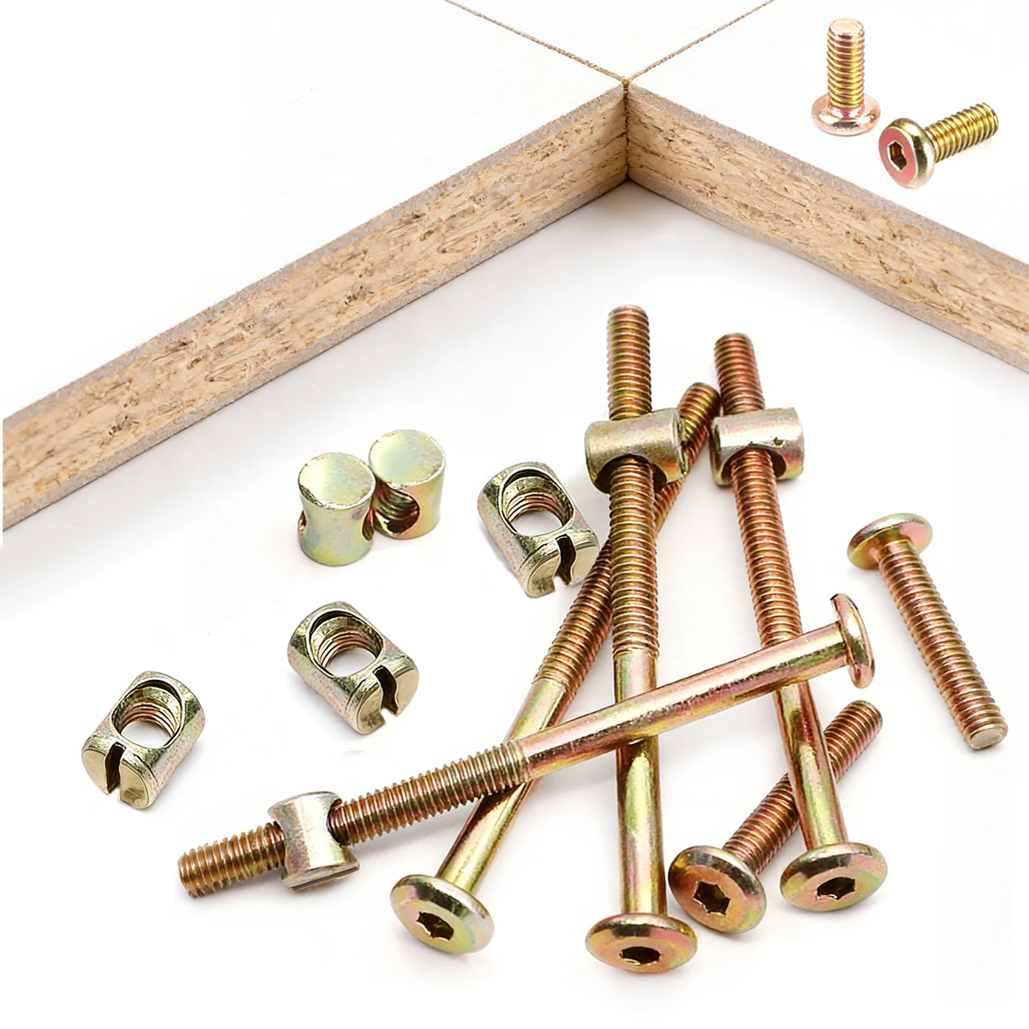 10/20Pcs M6 육각 소켓 헤드 캡 나사, 40- - Furniture Hardware Barrel Nut 리뷰 및 가격