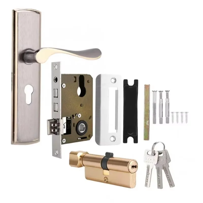 골드 문짝 핸들 잠금, 사일런트 하우스 인테리어 문짝  - Furniture Hardware Decorative 리뷰 및 가격