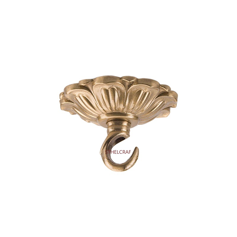 1PC 고급 황동 후크 홈 인테리어 팬 램프 걸이 후크 - Furniture Hardware Decorative 리뷰 및 가격