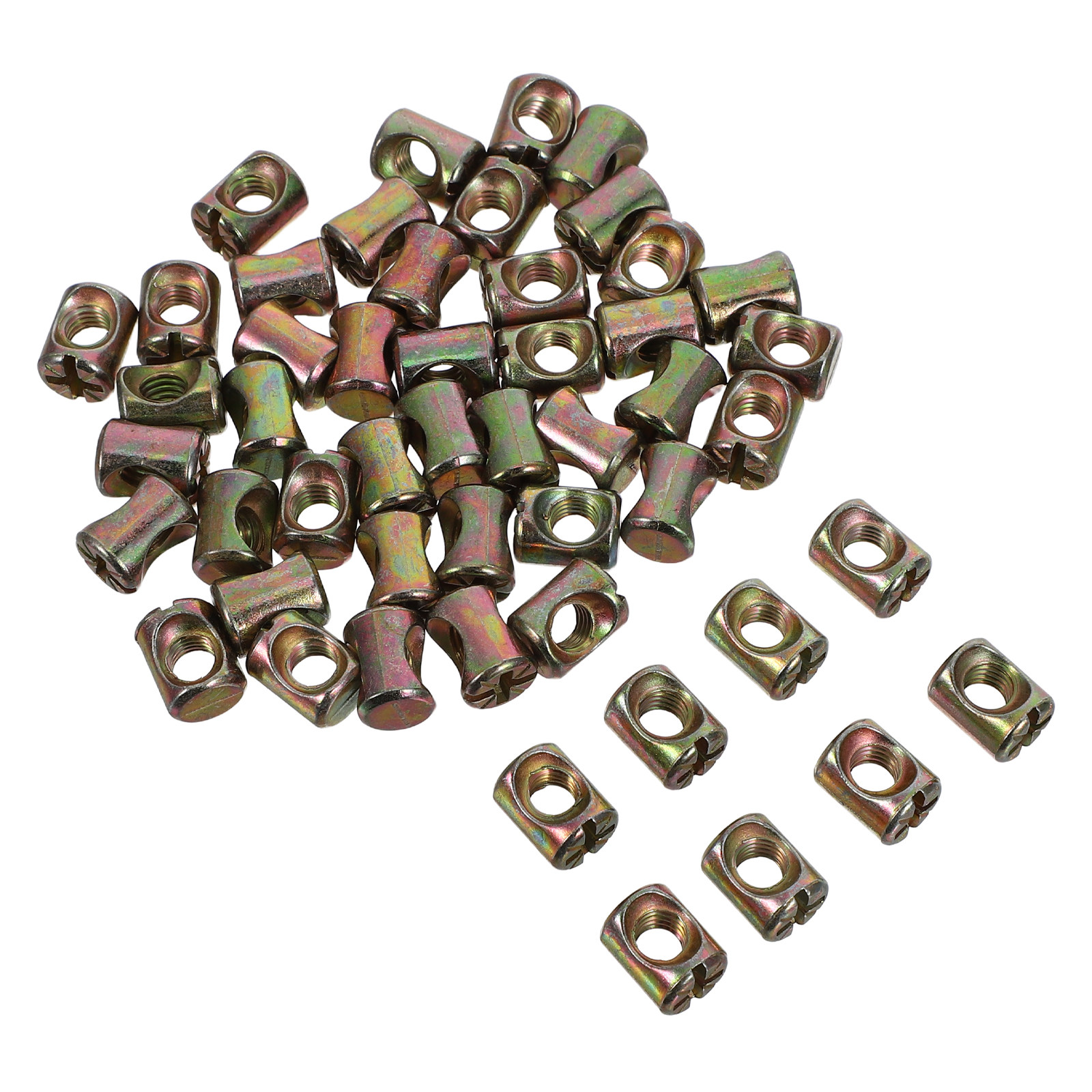 50Pcs 가구 커넥터 배럴 너트 키트 헤드보드 의자용 - Furniture Hardware Barrel Nut 리뷰 및 가격