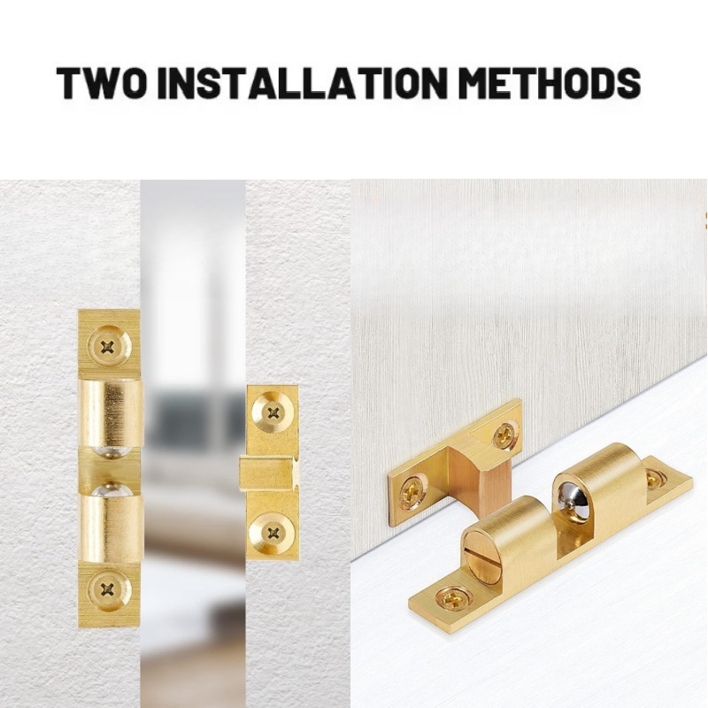 3/6pcs 캐비닛 옷장 도어 볼 캐치, 황동 더블 롤 - Furniture Hardware Manufacturer 리뷰 및 가격