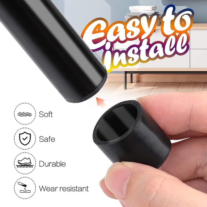 24 PCS 라운드 가구 발 모자 의자 테이블 소파 A - Furniture Hardware Feet 리뷰 및 가격