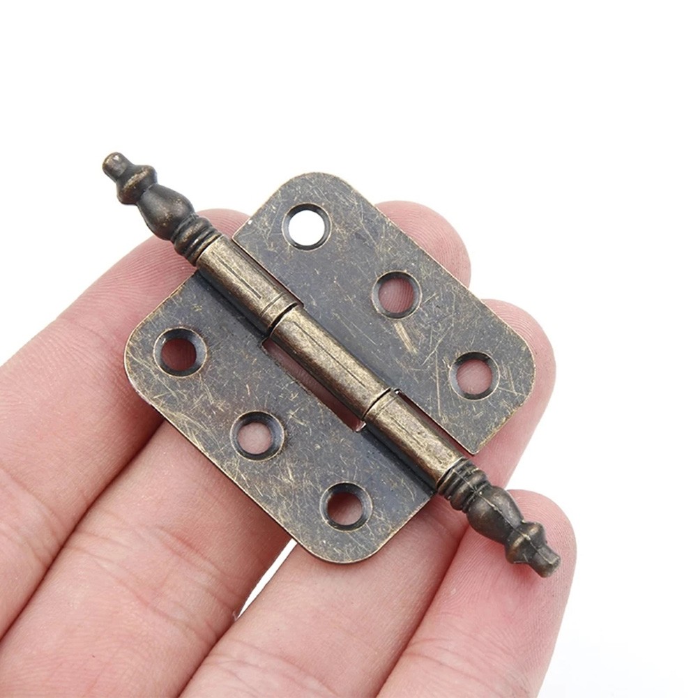 경첩 수리 플레이트 골동품 청동 크라운 경첩 6 구멍  - Furniture Hardware Repair 리뷰 및 가격