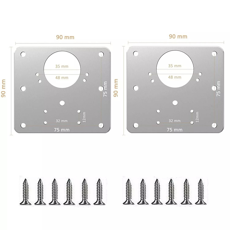 2/10Pcs 세트 힌지 수리 플레이트 주방 캐비닛 도 - Furniture Hardware Repair 리뷰 및 가격