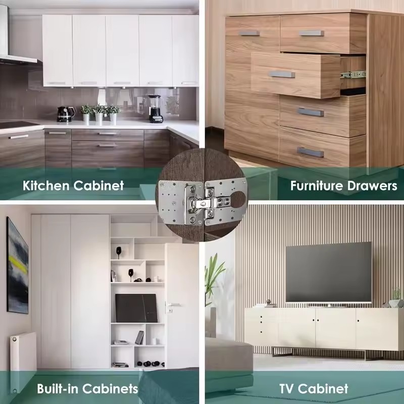 2/10Pcs 세트 힌지 수리 플레이트 주방 캐비닛 도 - Furniture Hardware Repair 리뷰 및 가격