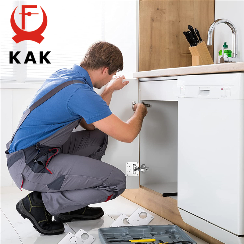 KAK 8pcs 힌지 수리 플레이트 닦았 스테인레스 스 - Furniture Hardware Repair 리뷰 및 가격