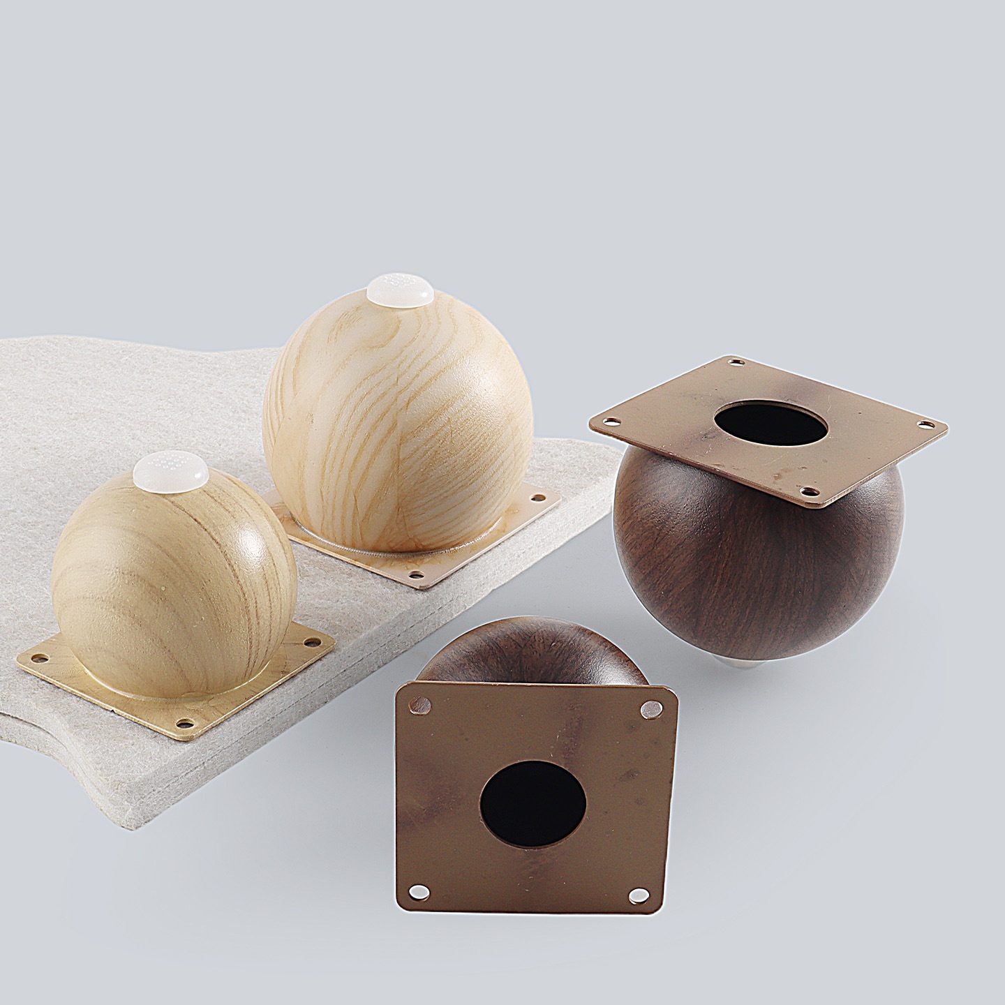 소파 침대 캐비닛 커피 바 테이블용 4개 강철 볼 모양 - Furniture Hardware Feet 리뷰 및 가격