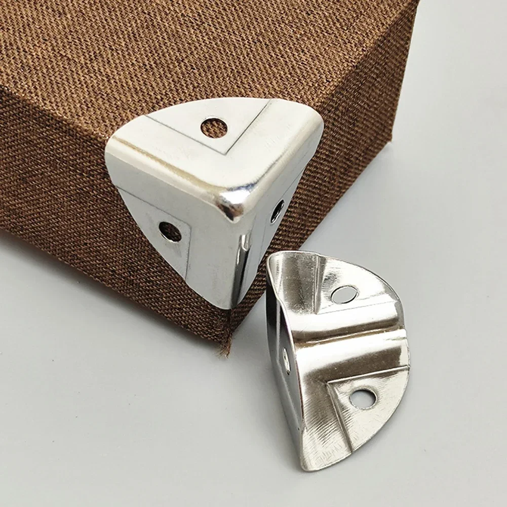 4/8/12pc 금속 상자 코너 보호대 나무 상자 코너 - Furniture Hardware Decorative 리뷰 및 가격