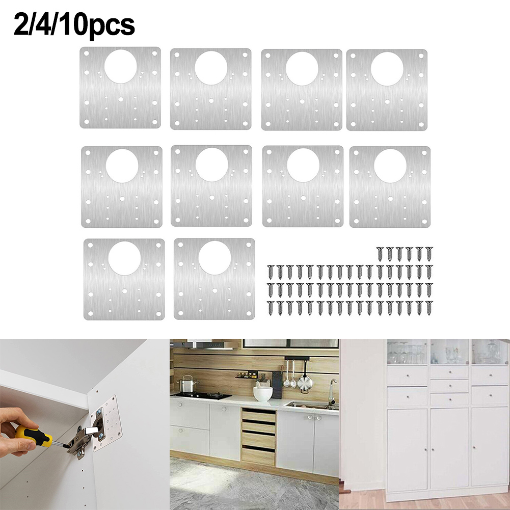 2/4/10 Pcs 도어 힌지 스테인레스 스틸 도어 힌 - Furniture Hardware Repair 리뷰 및 가격