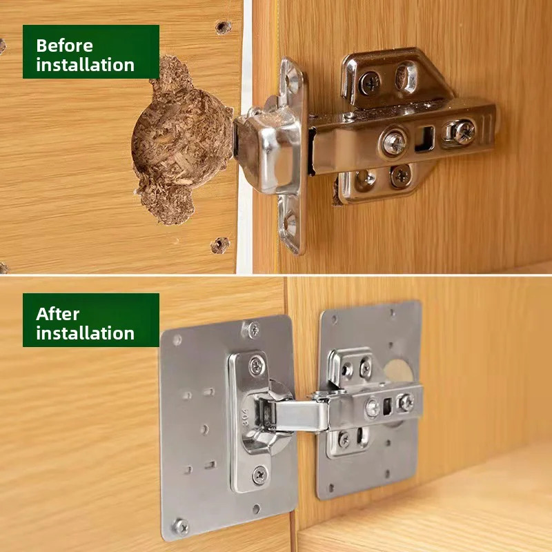 캐비닛 힌지 수리 플레이트 키트 주방 찬장 도어 힌지  - Furniture Hardware Repair 리뷰 및 가격