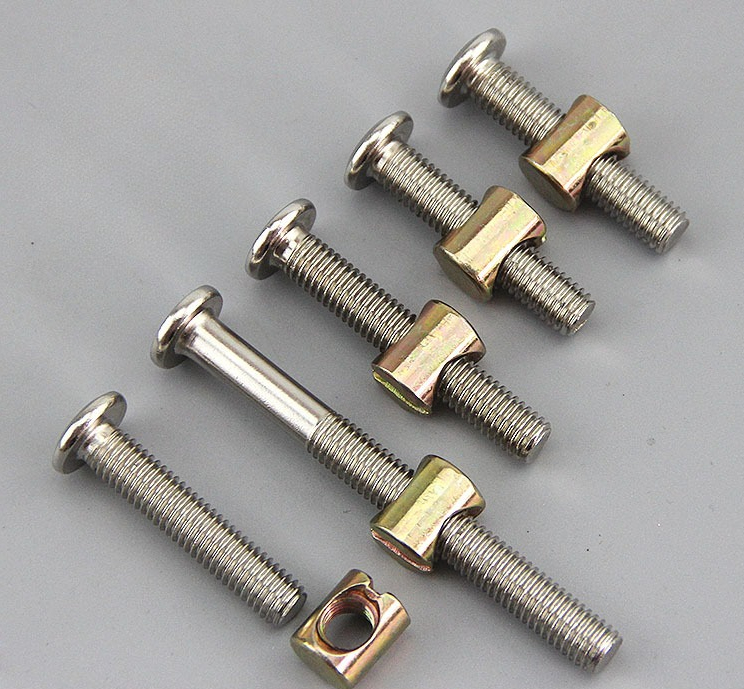 20개/세트 탄소강 가구 볼트 및 너트 세트, 배럴 너 - Furniture Hardware Barrel Nut 리뷰 및 가격
