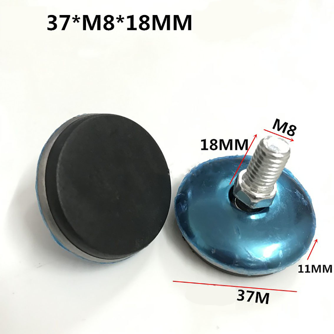 M6 M8 조절식 발패드 직경 28mm 37mm 49m - Furniture Hardware Feet 리뷰 및 가격