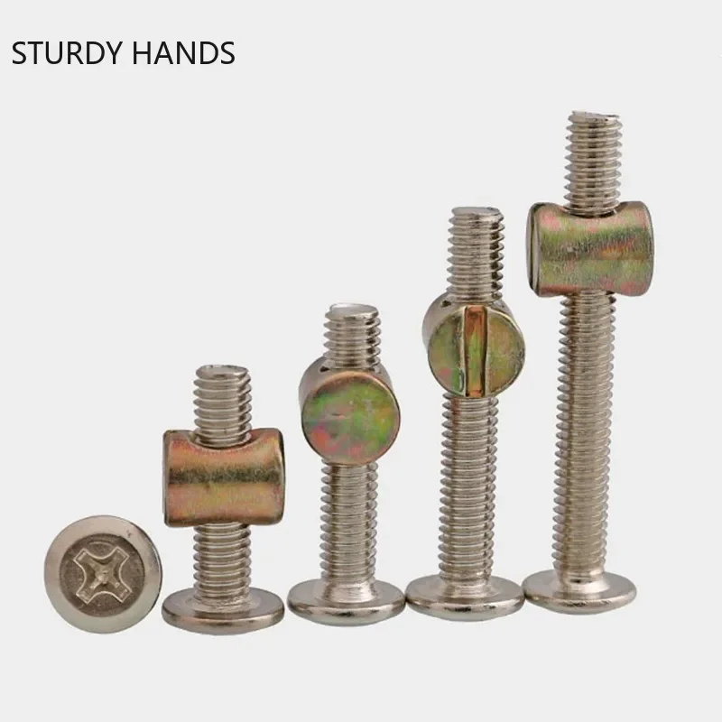 30개/팩 가구용 볼트 및 너트 세트(배럴 너트, 다웰 - Furniture Hardware Barrel Nut 리뷰 및 가격