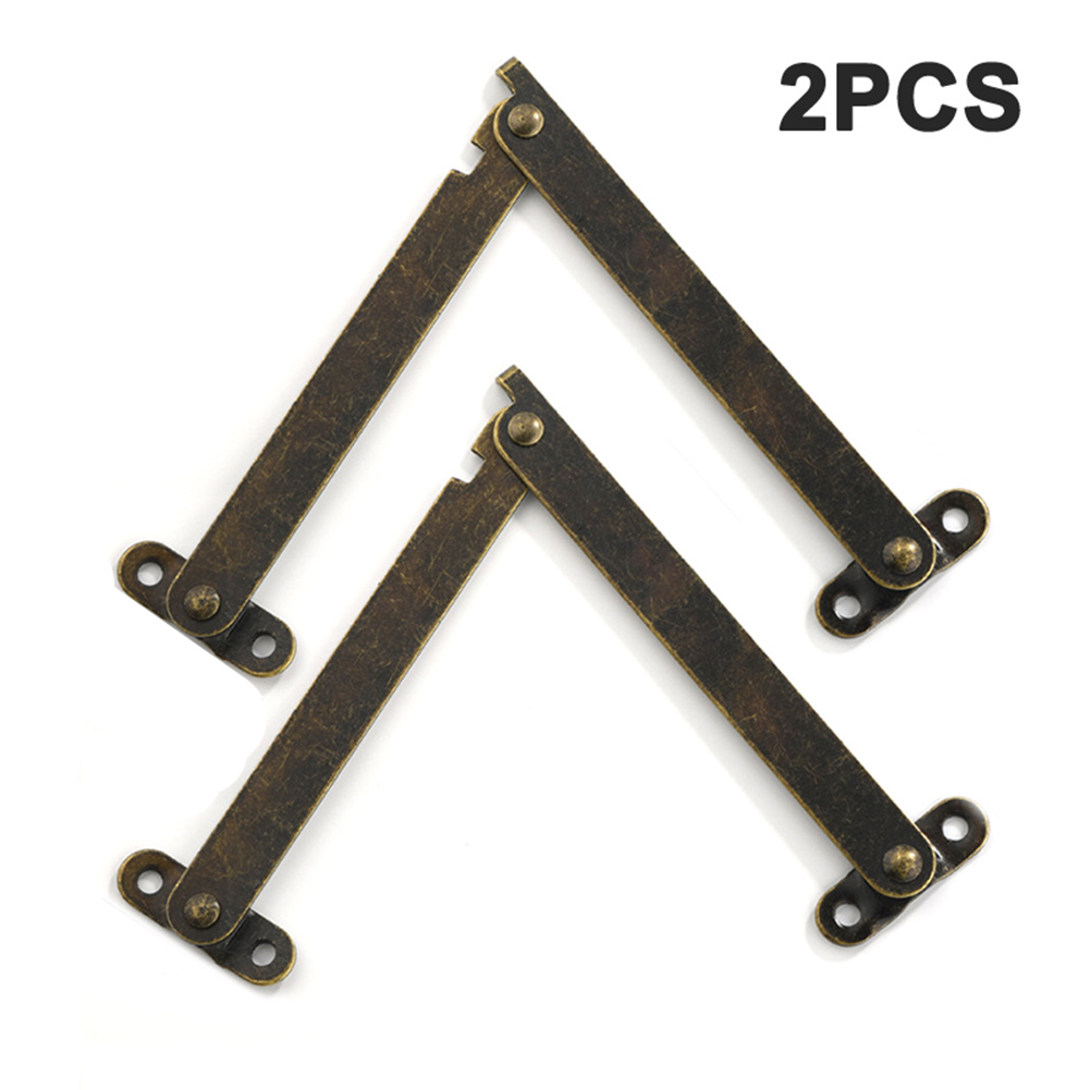 2개 금속 뚜껑 지지 힌지, 상자 가구용 앤틱 청동 철 - Furniture Hardware Antique 리뷰 및 가격