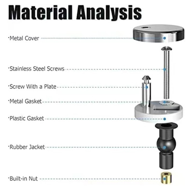 2개 변기 시트 힌지 상단 고정 힌지 팩 마운팅 교체용 - Furniture Hardware Replacement Parts 리뷰 및 가격