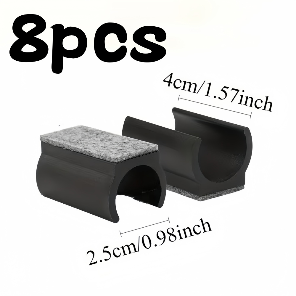 8PCS 펠트 고무 가구 발 패드 테이블 다리 커버 의 - Furniture Hardware Feet 리뷰 및 가격