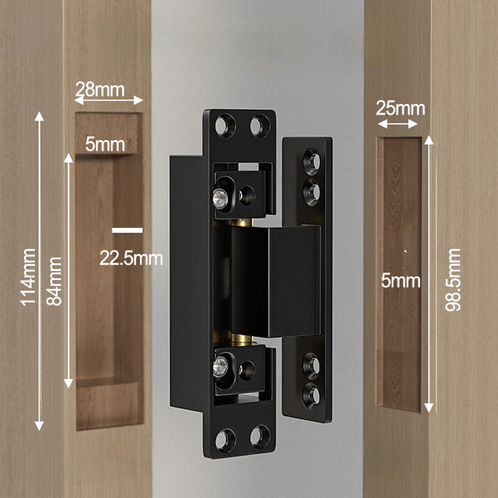 1개 블랙 도어 힌지, 보이지 않는 도어 힌지, 조절  - Furniture Hardware Replacement Parts 리뷰 및 가격