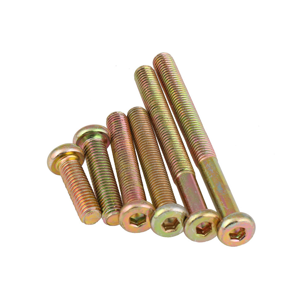 M6 아연 도금 육각 드라이브 알렌 소켓 캡 가구 나사 - Furniture Hardware Barrel Nut 리뷰 및 가격