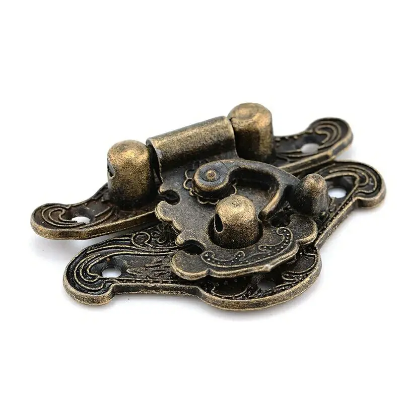 5-20개 빈티지 금속 걸쇠 잠금장치(나사 포함), 장 - Furniture Hardware Decorative 리뷰 및 가격