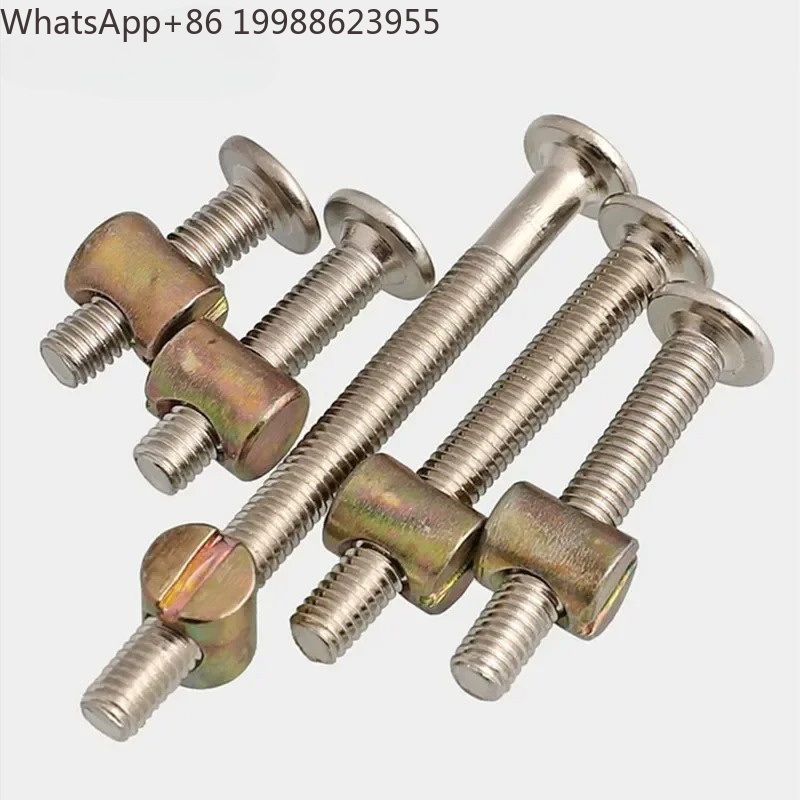30개/팩 가구용 볼트 및 너트 세트(배럴 너트, 다웰 - Furniture Hardware Barrel Nut 리뷰 및 가격