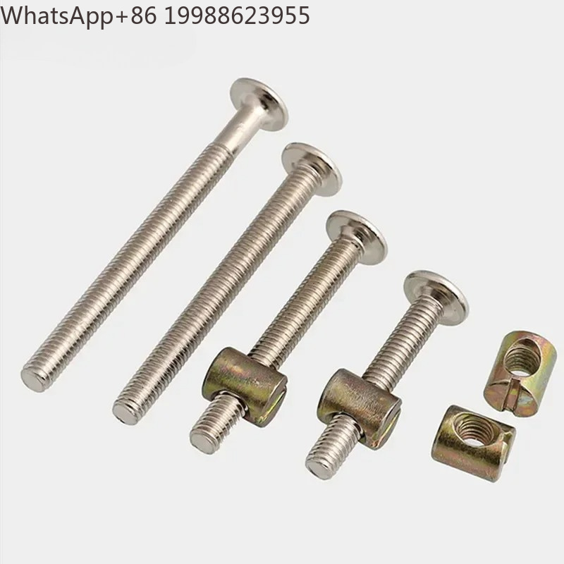 30개/팩 가구용 볼트 및 너트 세트(배럴 너트, 다웰 - Furniture Hardware Barrel Nut 리뷰 및 가격