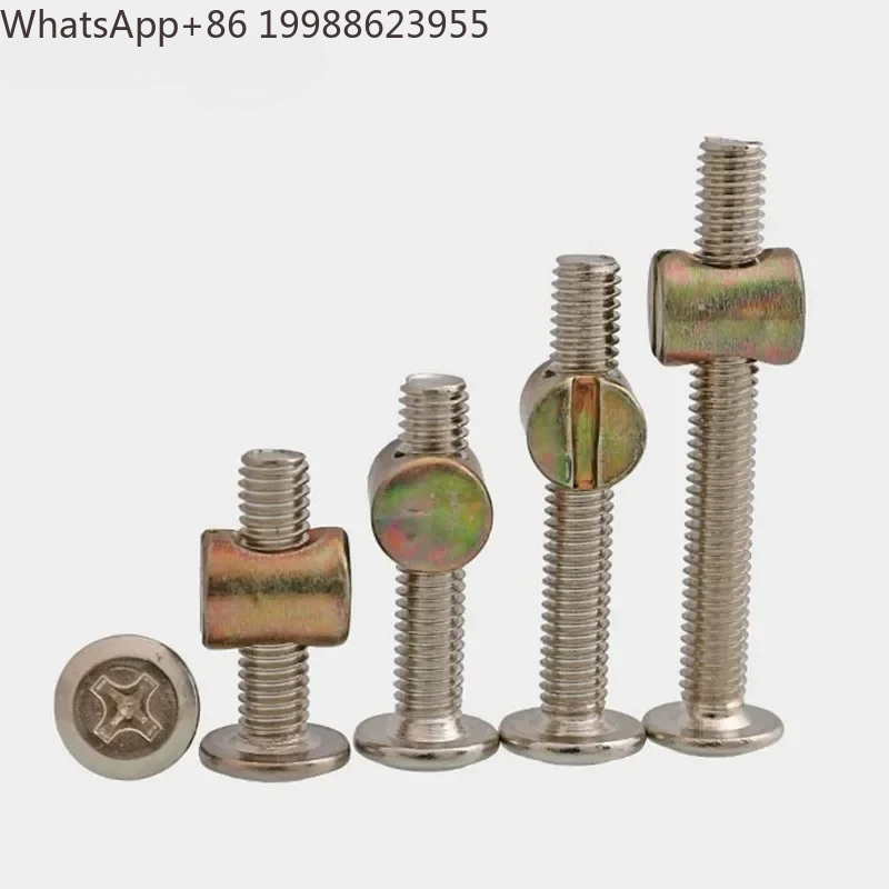30개/팩 가구용 볼트 및 너트 세트(배럴 너트, 다웰 - Furniture Hardware Barrel Nut 리뷰 및 가격