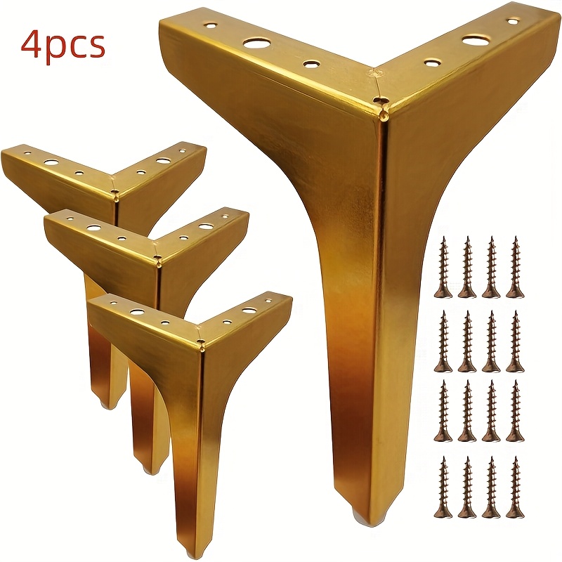 소파, 캐비닛, 테이블 높이 조절용 금속 가구 다리 4 - Furniture Hardware Replacement 리뷰 및 가격