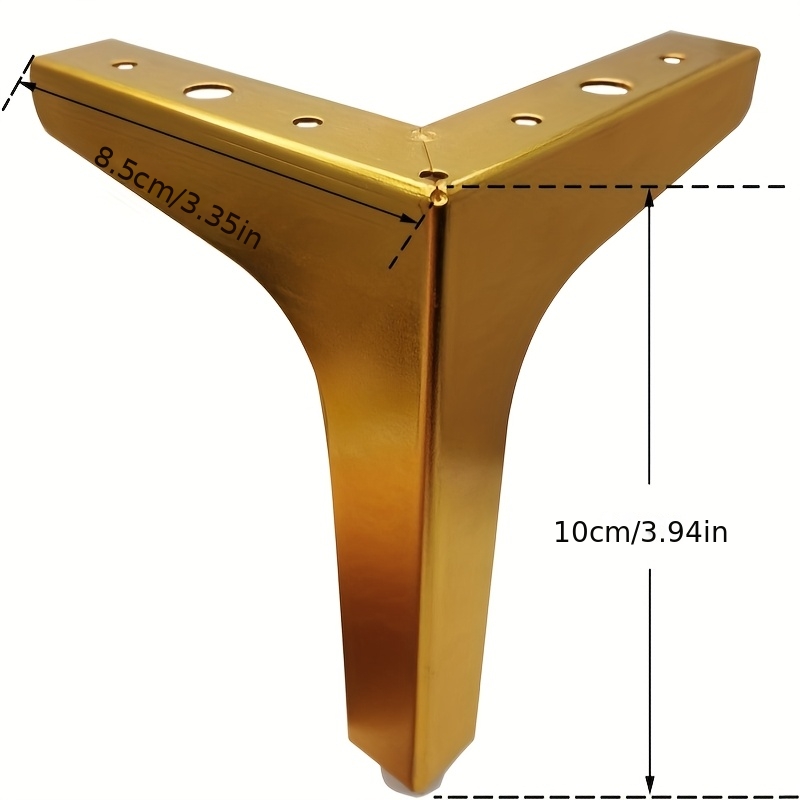 소파, 캐비닛, 테이블 높이 조절용 금속 가구 다리 4 - Furniture Hardware Replacement 리뷰 및 가격