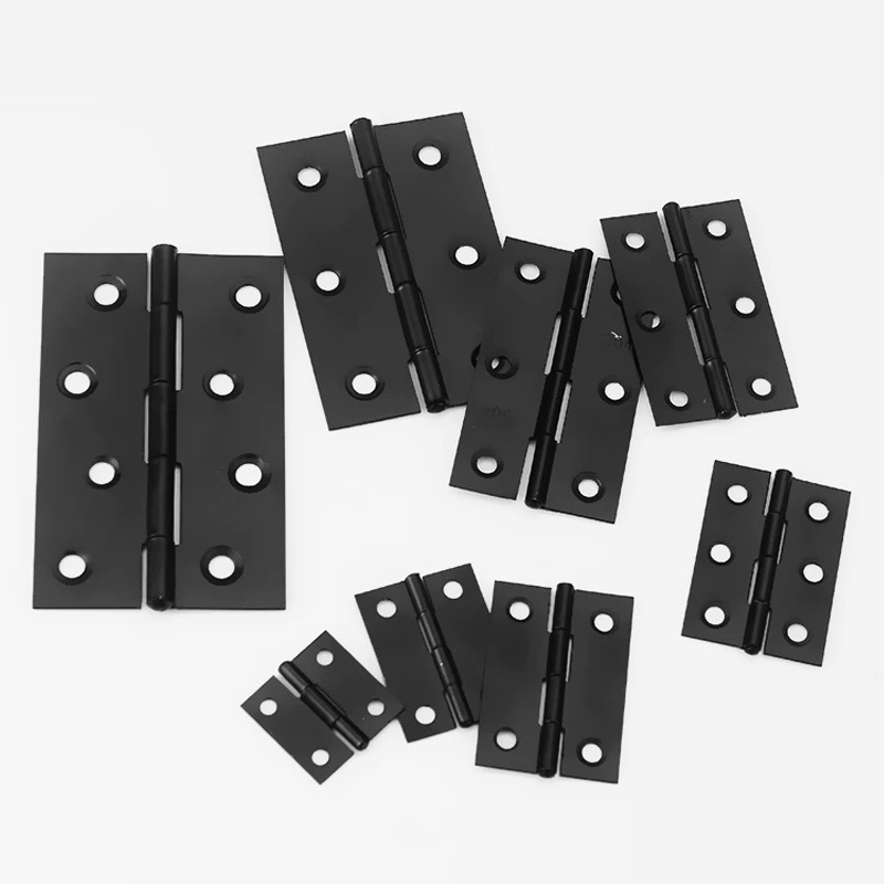 WV 블랙 도어 힌지 스테인리스 스틸 버트 힌지 나사  - Furniture Hardware Replacement Parts 리뷰 및 가격